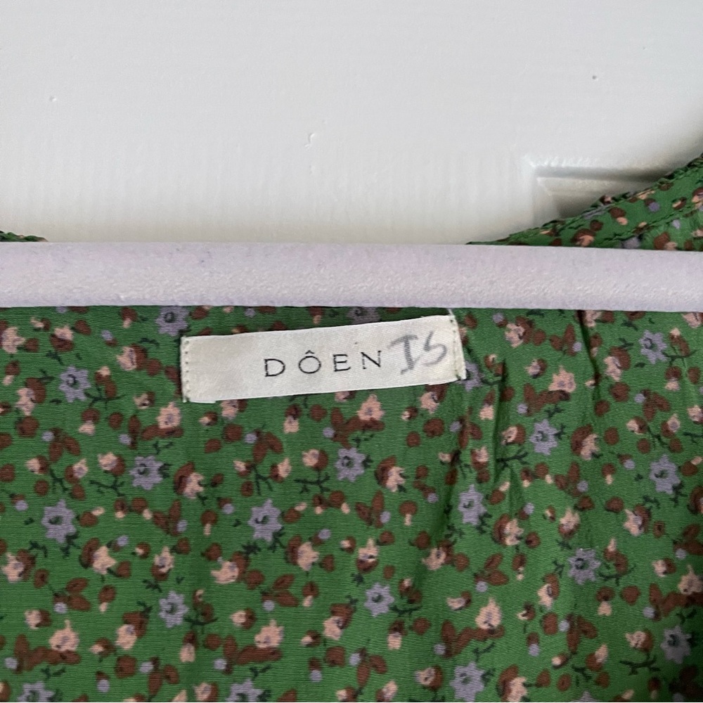✨ DÔEN Olive Dress in Green Martha’s Vineyard ✨ - Picture 7 of 9